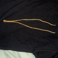 14k Diamond Cut Rope Chain 