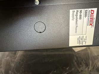 Detex Series 800 Power Supply