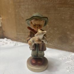 Goebel M.I. Hummel "The Lost Sheep" figurine, also known as "Shepherd's Boy".