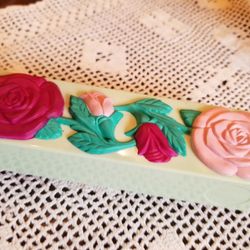 Avon Vintage Brush With Mirror