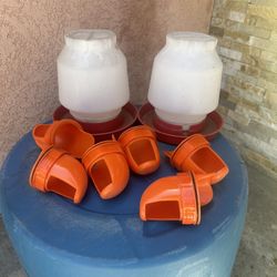 Chicken Food And Water Feeder