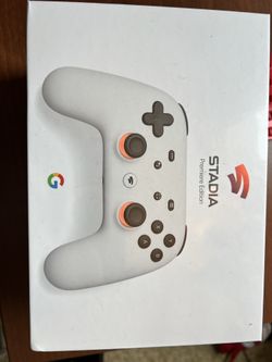 Google Stadia Bluetooth Gaming Controller - Controller Only, Bulk Packaged, No Google Ultra Included (White)