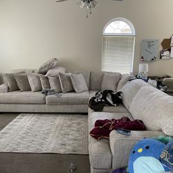 L-Shaped Couch No Ottoman