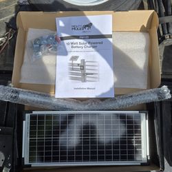 Mighty Mule 10 Whatt Solar Chargers