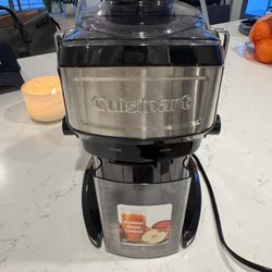 Cuisinart Compact Juice Extractor No Pulp Gently Used