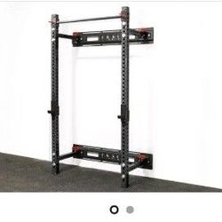 Fray Fitness Savage Series Foldback Wall Mount Rack