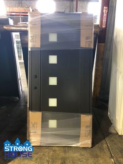 Modern Impact Single Doors | Aluminum Frame