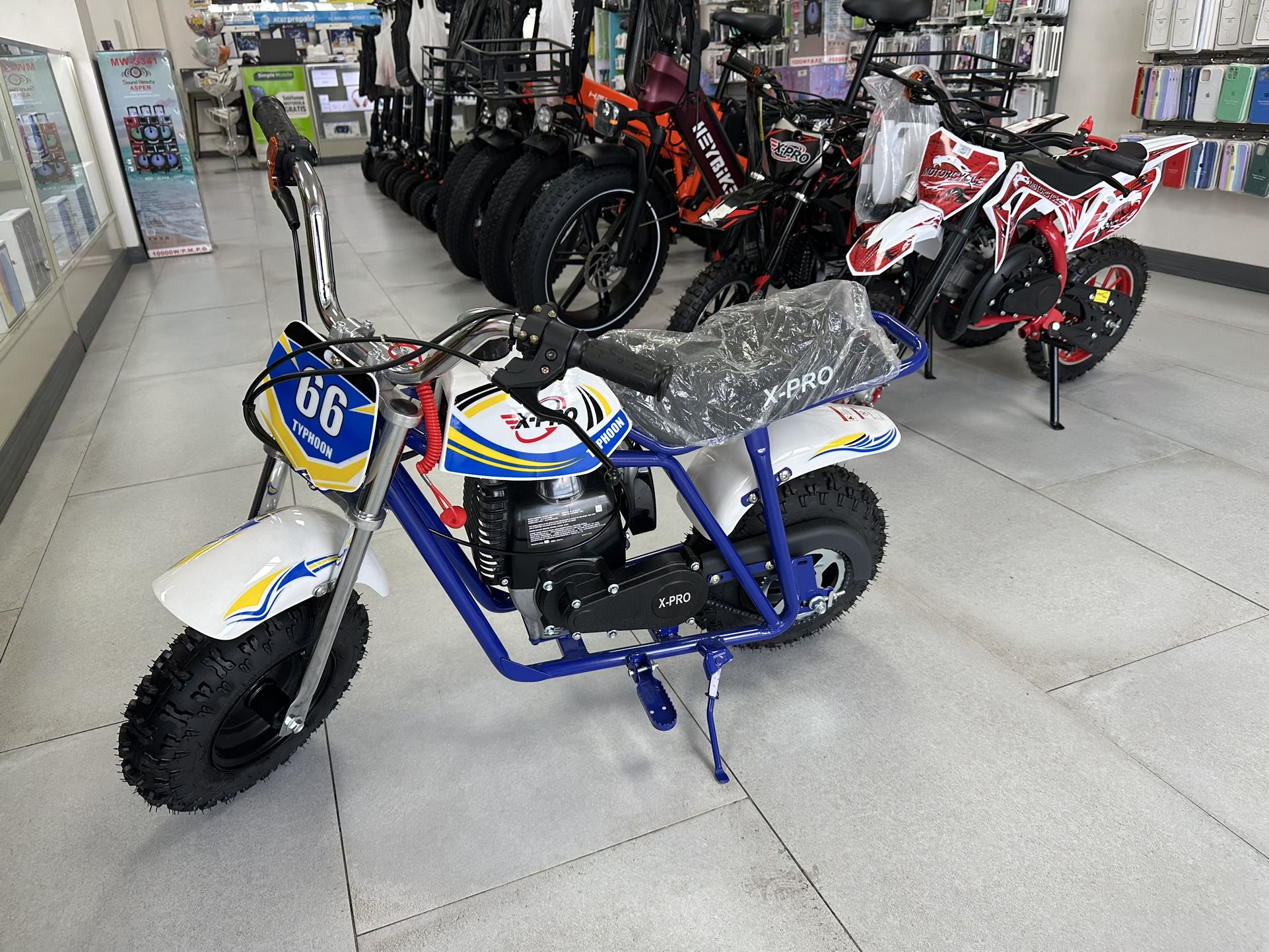 40CC Kid’s Mini Dirt Bike New! Finance For $50 Down Payment!!