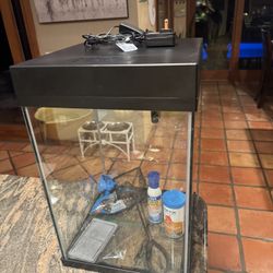TopFin 10 Gallon Fish Tank With Filter