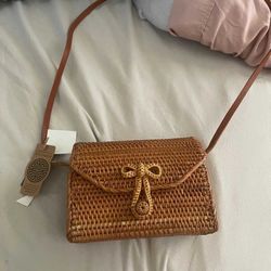 Woven Shoulder Bag