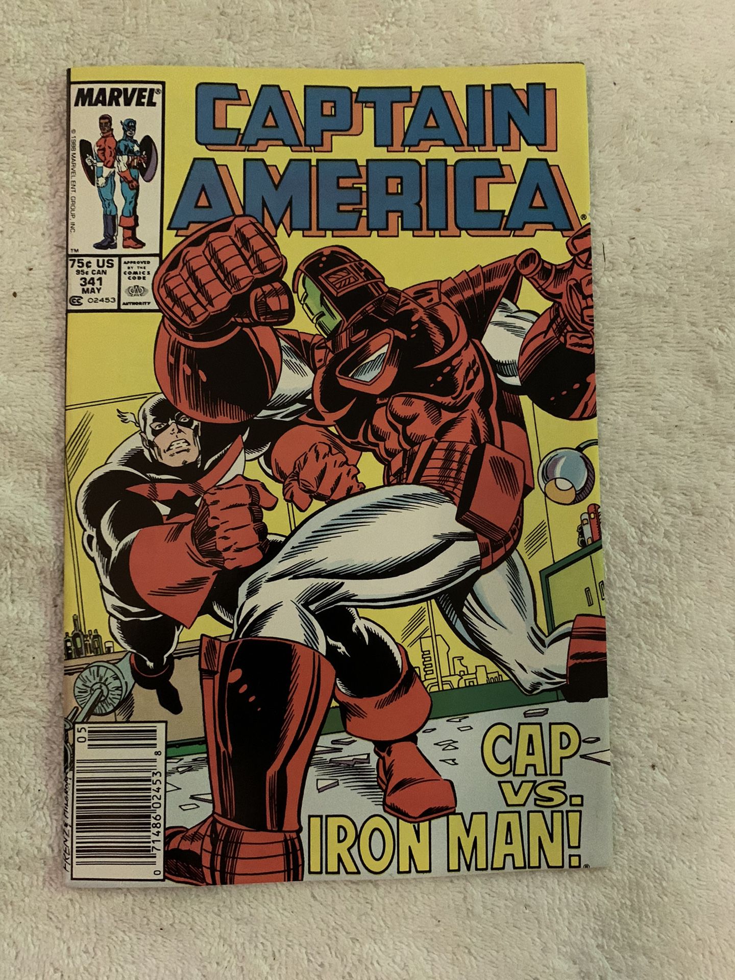 CAPTAIN AMERICA, IRON MAN GUEST APPEARANCE  ISSUE 341