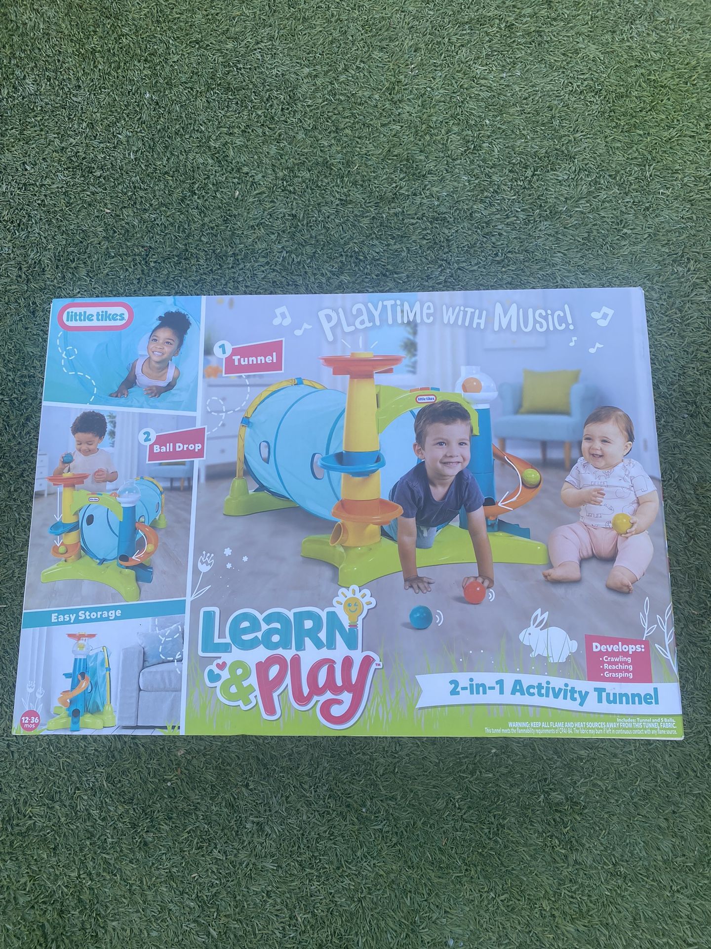 Little Tikes 2-in-1 Activity Tunnel