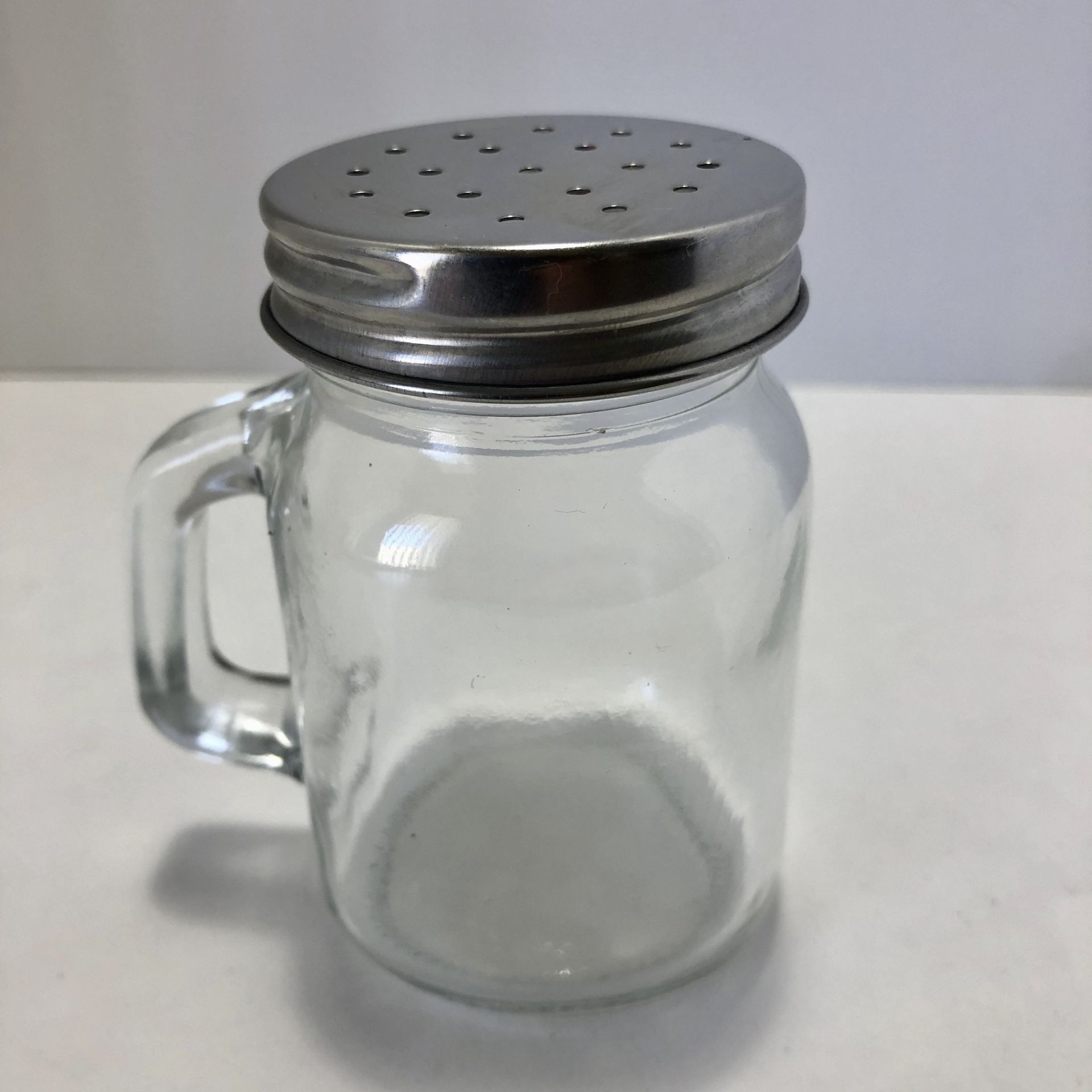 Salt Spice Shaker Mason Jar Stainless Steel Cap