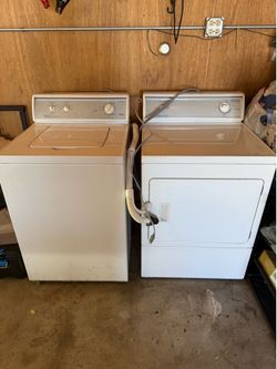 Washer and dryer