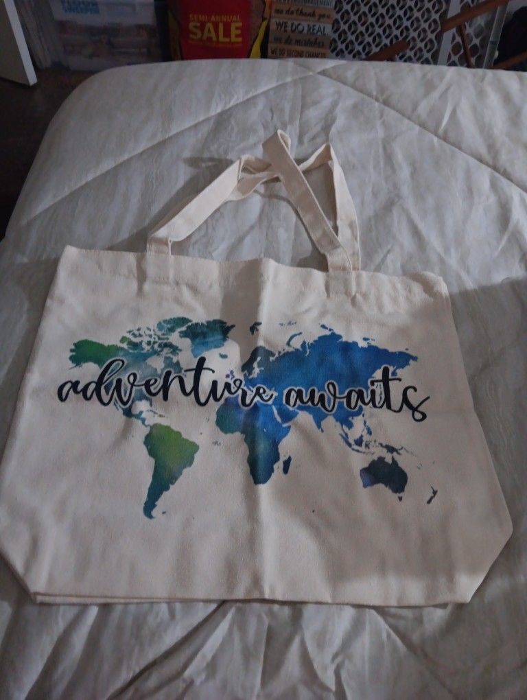 New Adventure Awaits Tote Bag