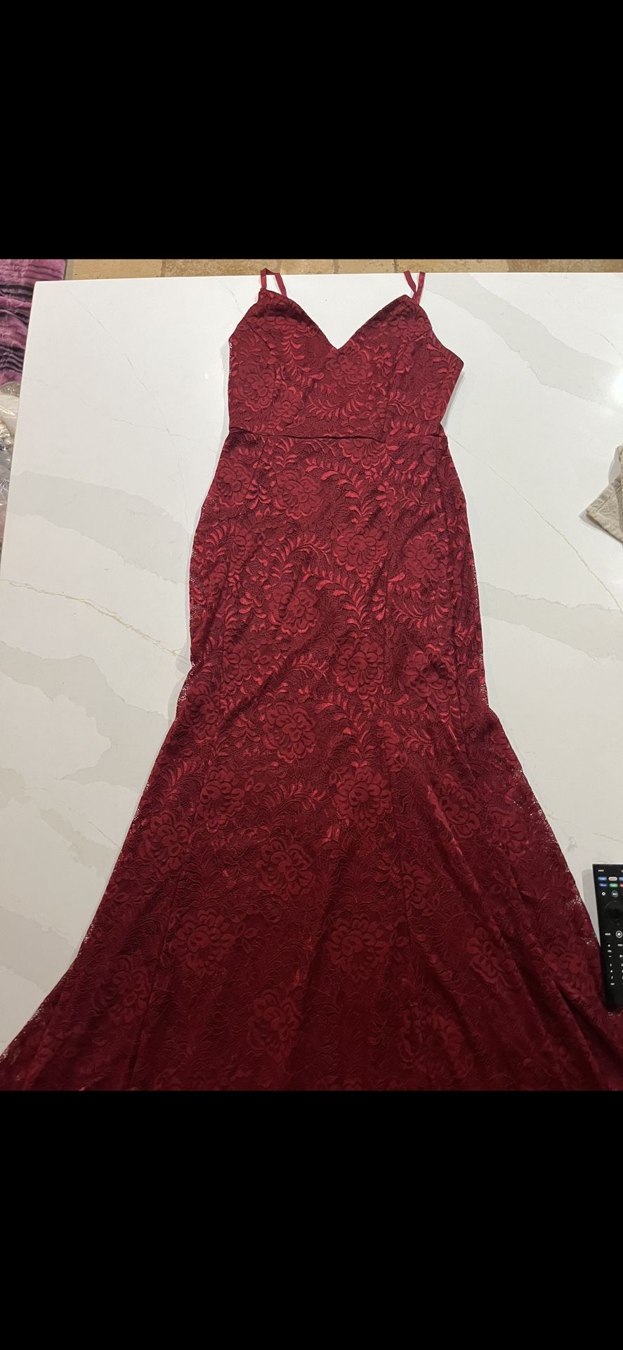 Red women Prom Dress