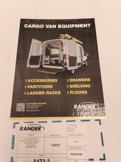 Sprinter Van Fold Away Shelves (6) $600.00 Each Set Obo