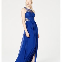 Maycis dress blue