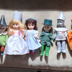 13 Pcs Madame Alexander Mini , Oz Whole Collection Very Rare Ones Too