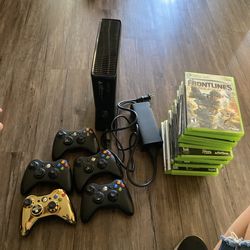 Xbox 360 Console And Controllers An 19 Games