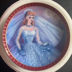 1959 Barbie Bride-To-Be Collector Plate