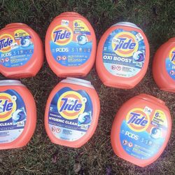 Tide Pods Unopened Various Amounts(See Photo)