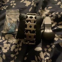 Lemasa Multi Tool Bracelet 29 In 1 22 Cm Stainless Steel Outdoor Travel Men Watch Strap 