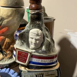 Ezra Beam Whiskey Decanters