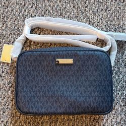 NWT Michael Kors Blue Crossbody Bag