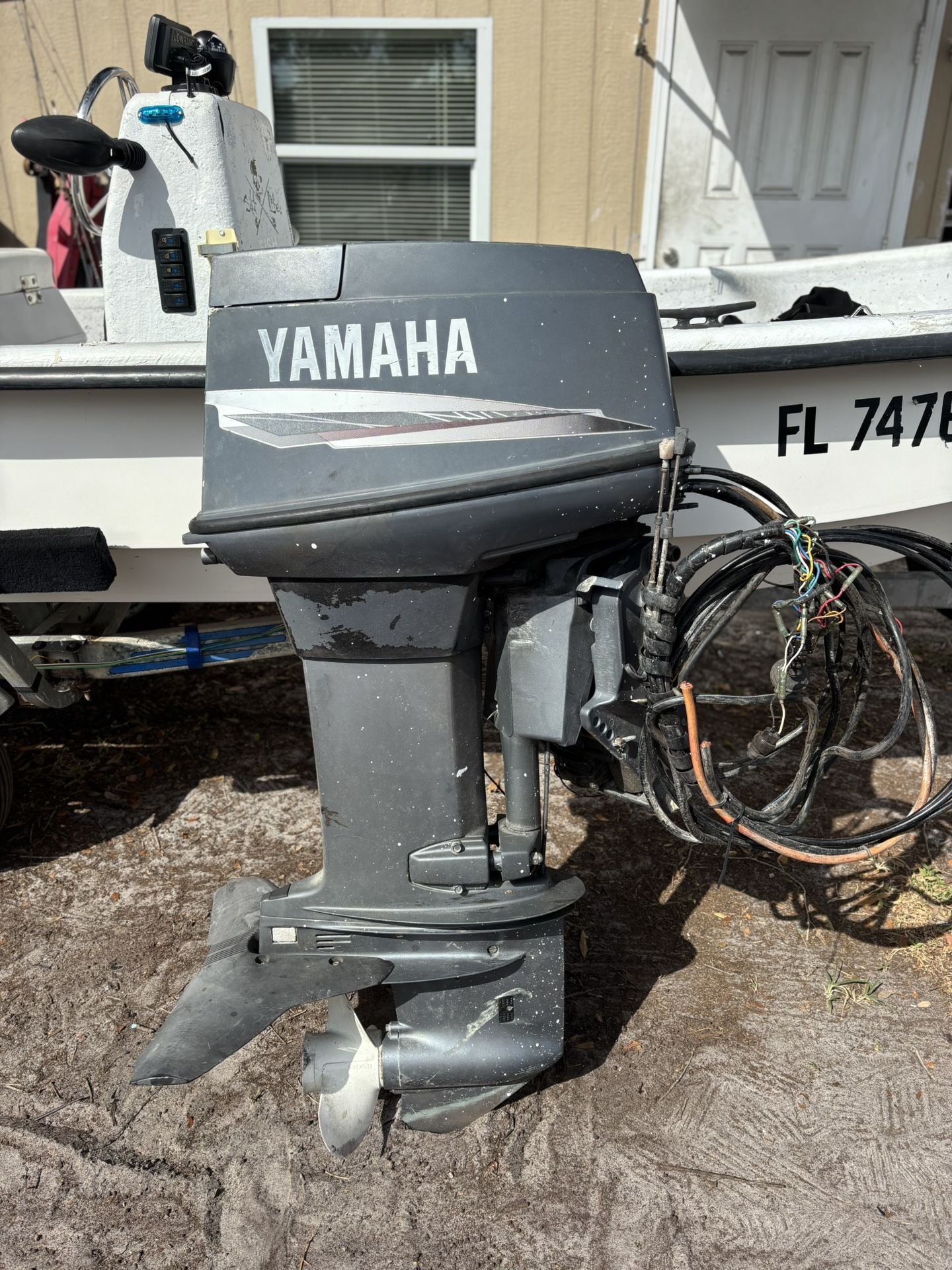 40hp Yamaha 2 Stroke Outboard Motor