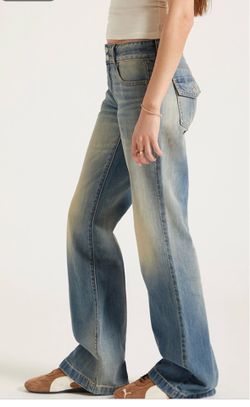 Pacsun Jade Low Rise Bootcut Jeans Light Blue Size:23