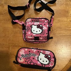 Hello Kitty Purse And Bag