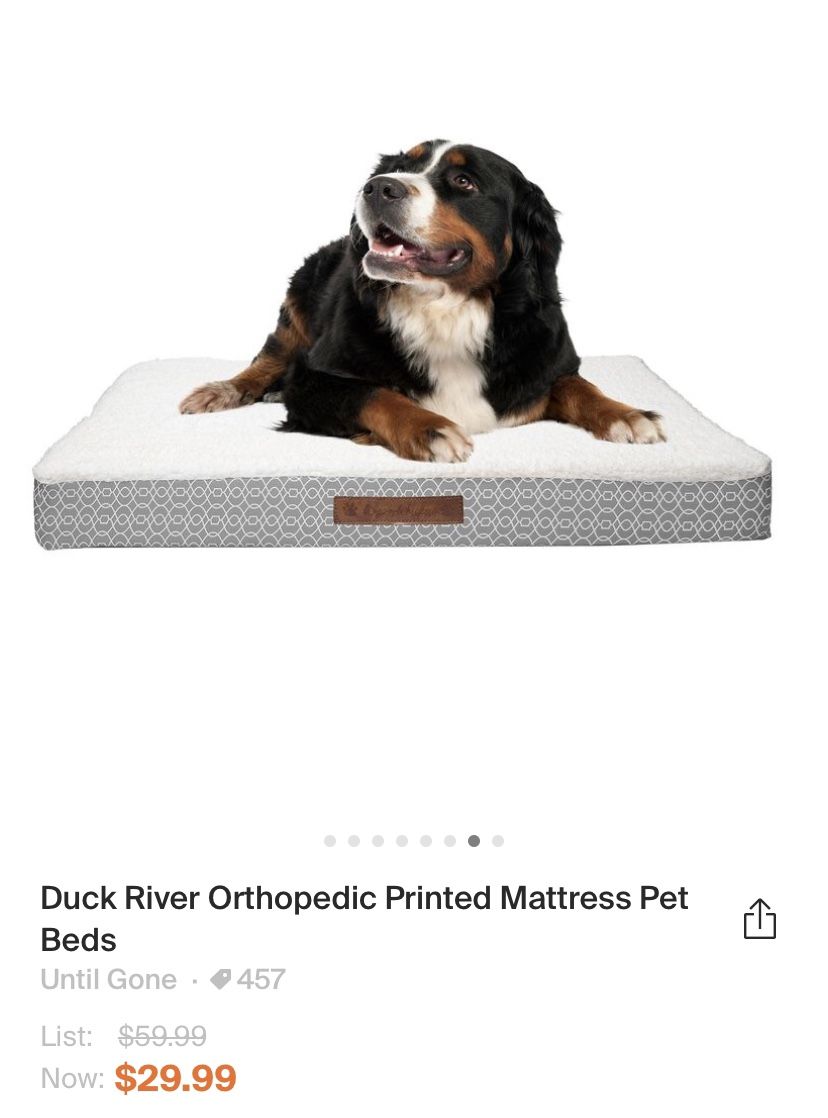 NEW orthopedic dog bed