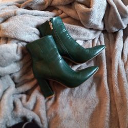 Green Women's Boots Size 41