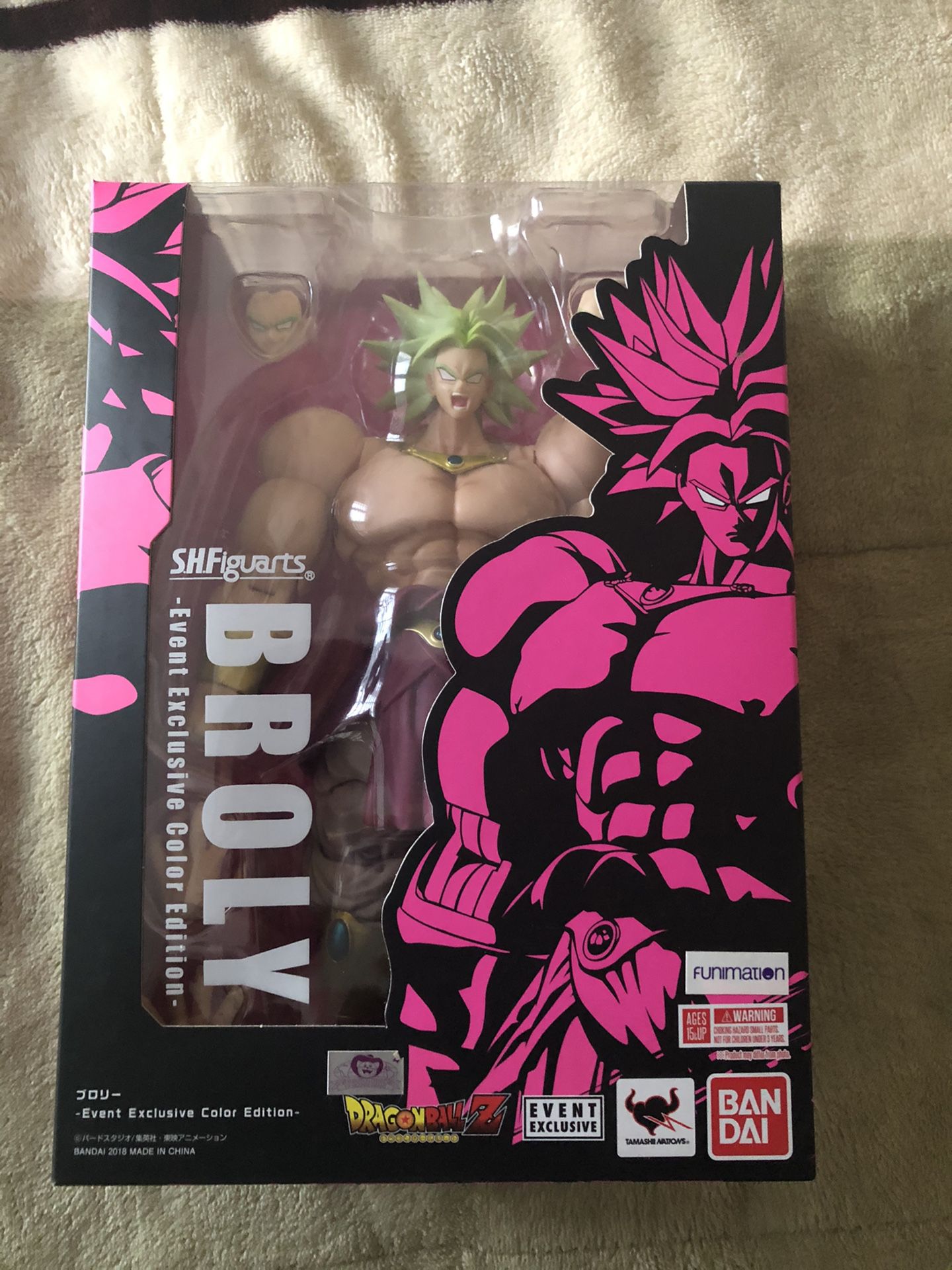 Broly sh figuarts San Diego Comic-Con exclusive event