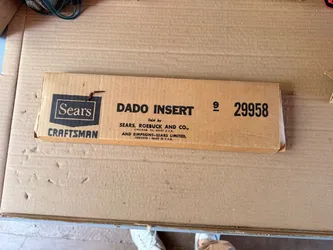 Craftsman 9-29958 Table Saw Throat Plate
