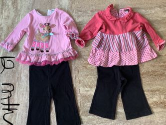 Girl clothes size 12 mth