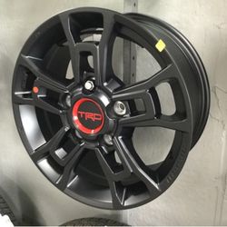 18" TRD Wheels with Bridgestone Weatherpeak Tires