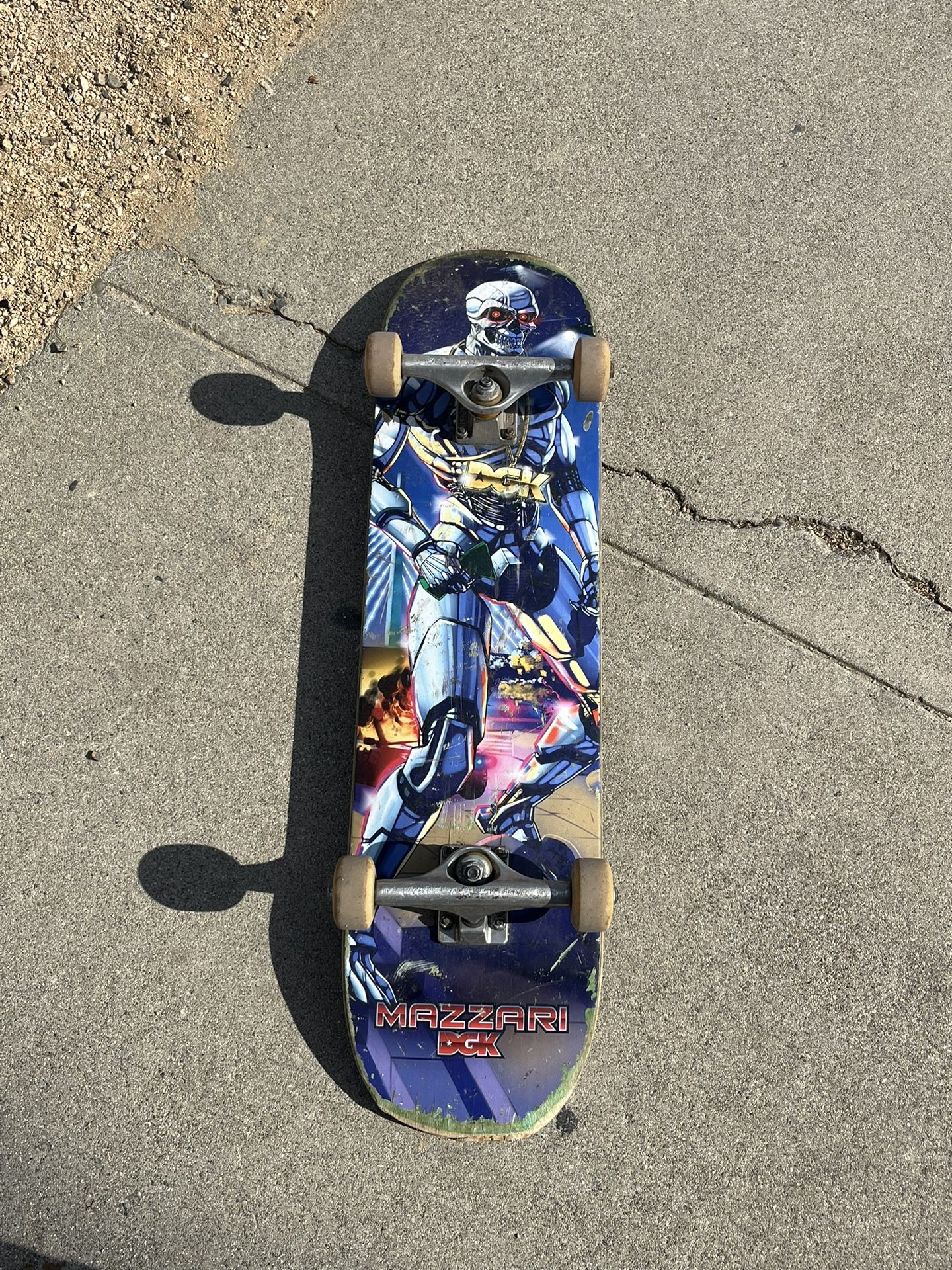 Dgk Skate Board, Independent Trucks, Bones Wheels