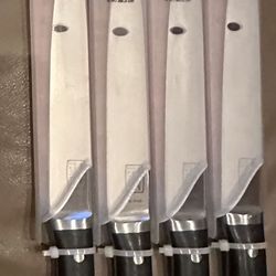 ***NEW IN PACKAGE!*** Chicago Cutlery Winco Acero 8" Slicer - set of 4
