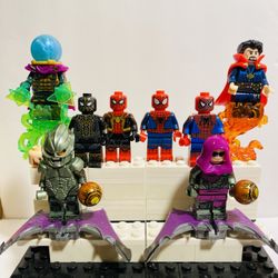 Spider-Man No Way Home Minifigures | New Custom LEGO Compatible Toys