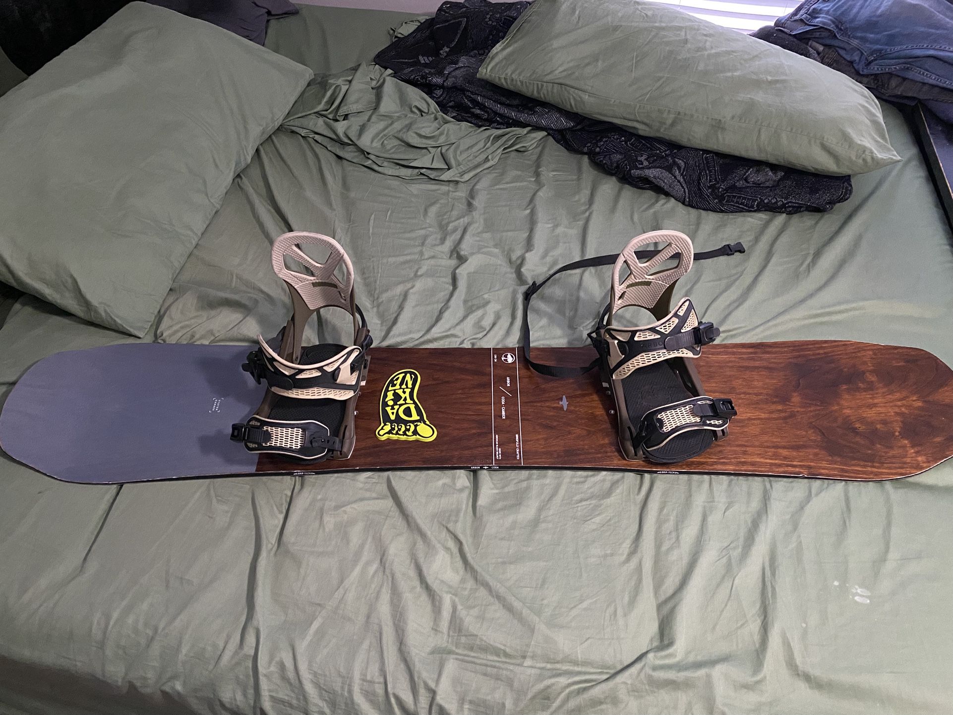 Arbor Snowboard Setup