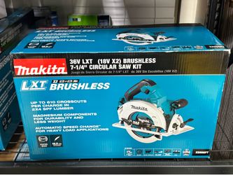Makita 36V LXT (18v X2) Brushless 7-1/4” Circular Saw Kit (BRAND NEW) Sealed !!