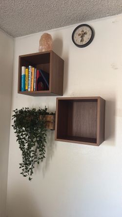 IKEA Floating Cube Wall Shelves
