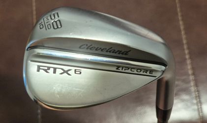 Cleveland RTX 6 ZipCore 58° Lob Wedge (10° Mid Bounce) - UST Recoil Graphite