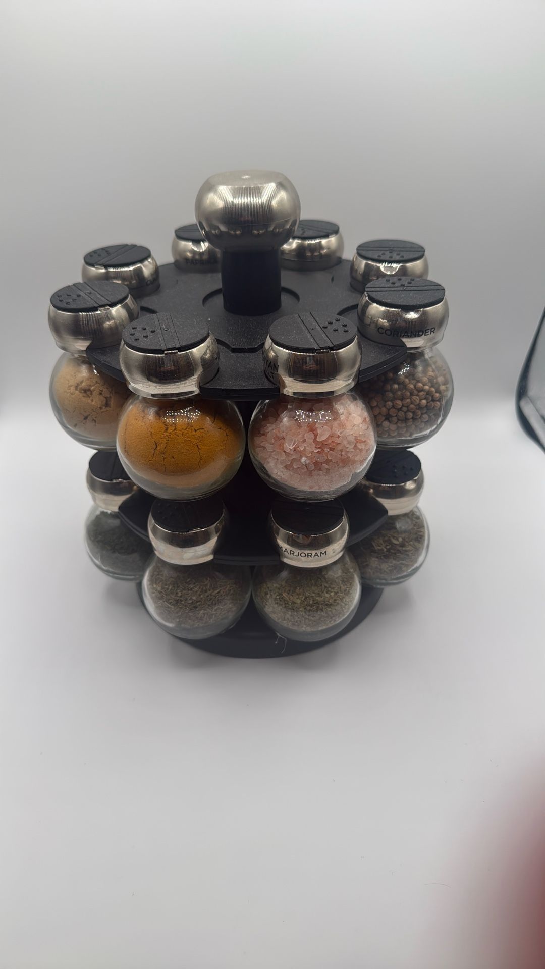 Olde Thompson Spice Rack With Spices