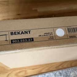 Ikea Bekant Underframe for table top, white, 47 1/4x31 1/2 "