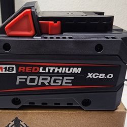 Milwaukee M18 Battery 8.0ah Forge 