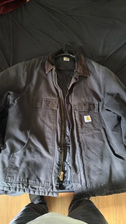 Firm Duck Traditional Coat worn