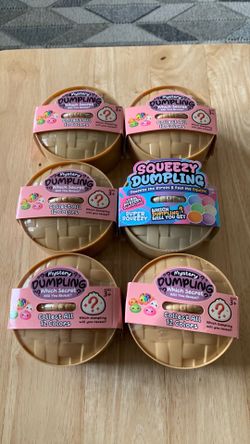 6-Mystery Dumplings squishy ( lot )